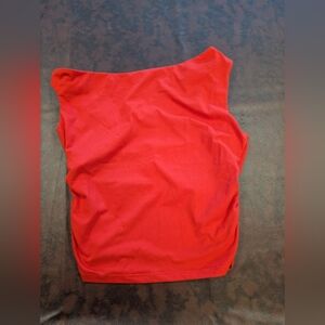 Vibrant Red Women's Crop Top